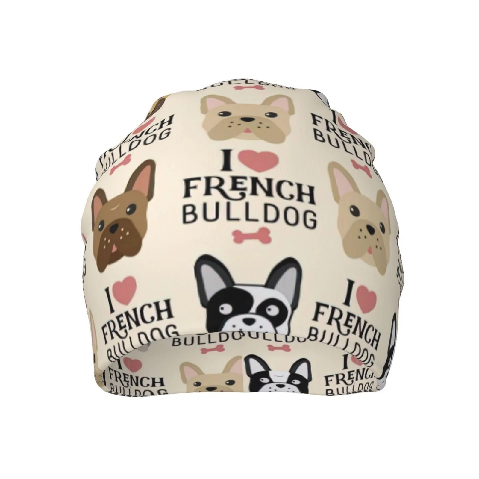 Стильная Унисекс Вязаная Шапка с Цветочным Принтом, фото №2