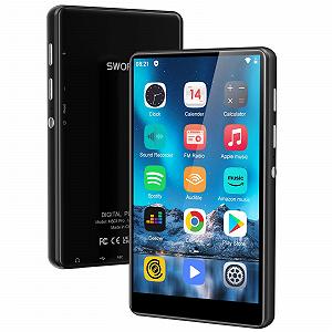 MP3 плеер SWOFY M503 Pro 80 ГБ Bluetooth и WiFi Черный - Фото 1