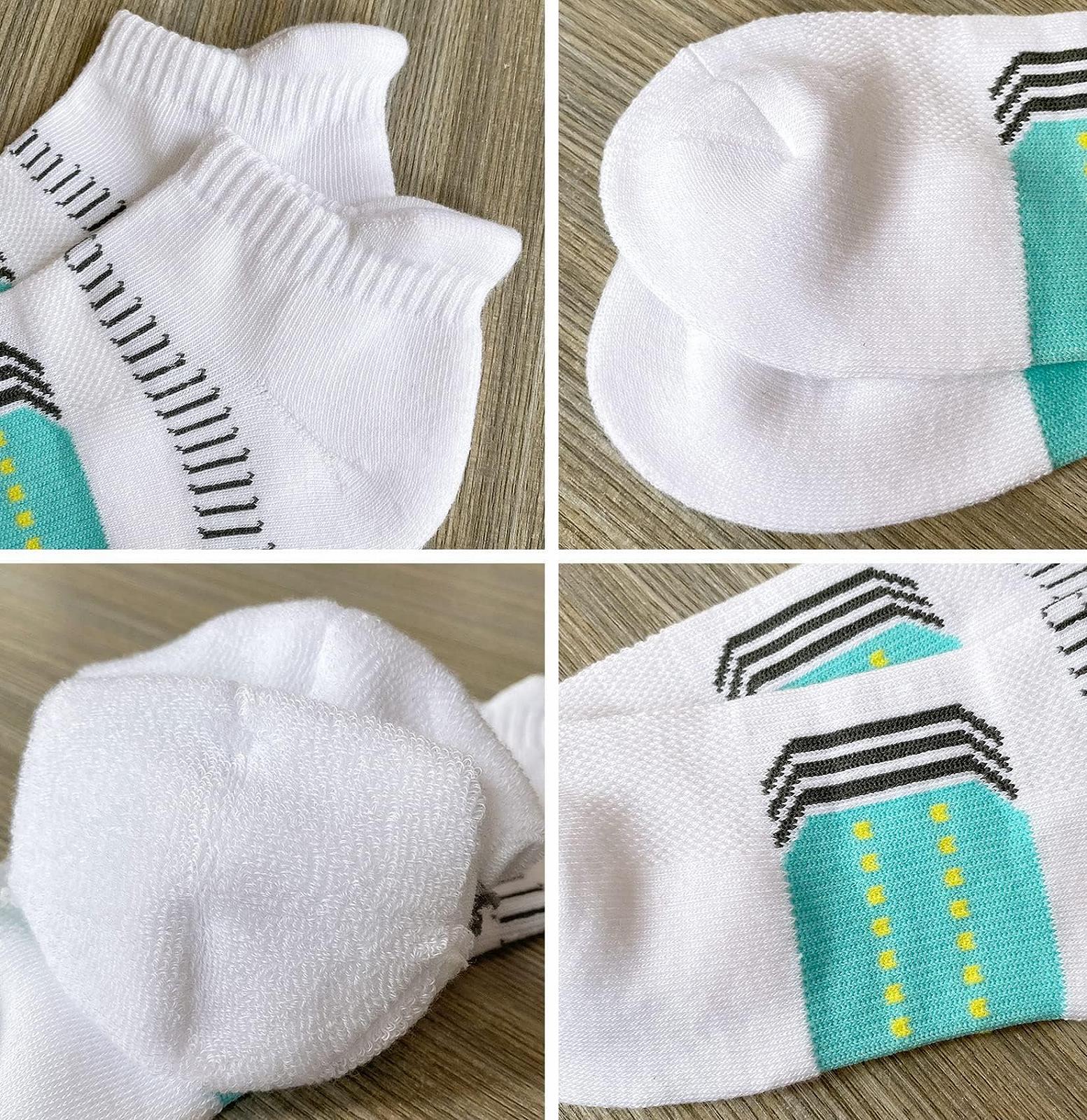 Жіночі шкарпетки Trainer Short Sports Socks з петлею на п'яті, 5 пар, 35-38/39-42, фото №6