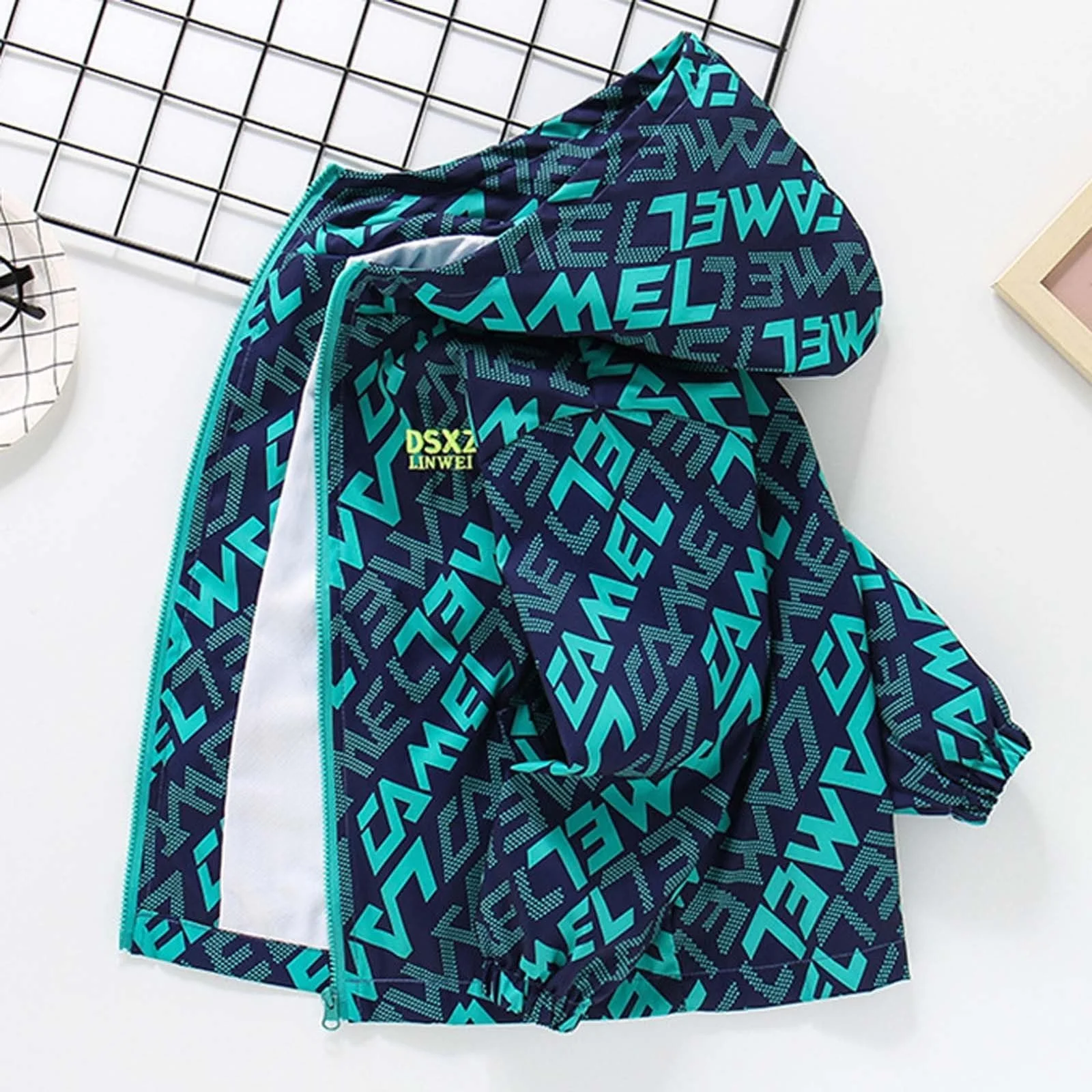 Куртка-бомбер Дитяча Легка  для активного відпочинку Пухова, фото №2