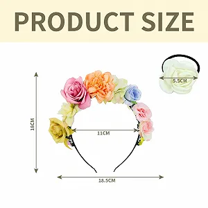 Обруч Квітковий Вінок Квітка ціна на synthetic.ua - Фото 1 Обруч Квітковий Вінок Квітка synthetic.ua - Фото 1