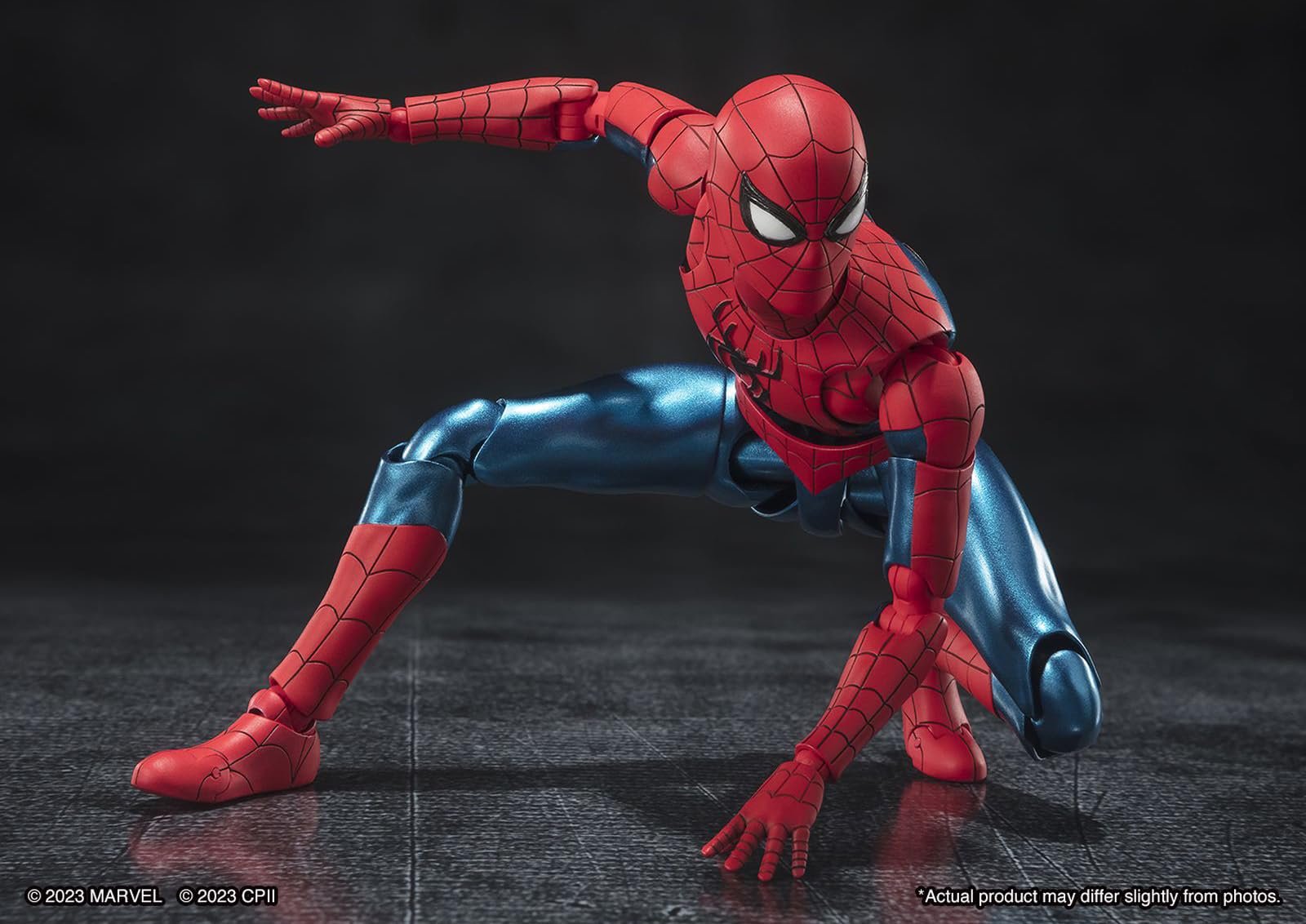 Фігурка Людина-павук Bandai Spirits S.H.Figuarts Новий червоно-синій костюм, фото №3
