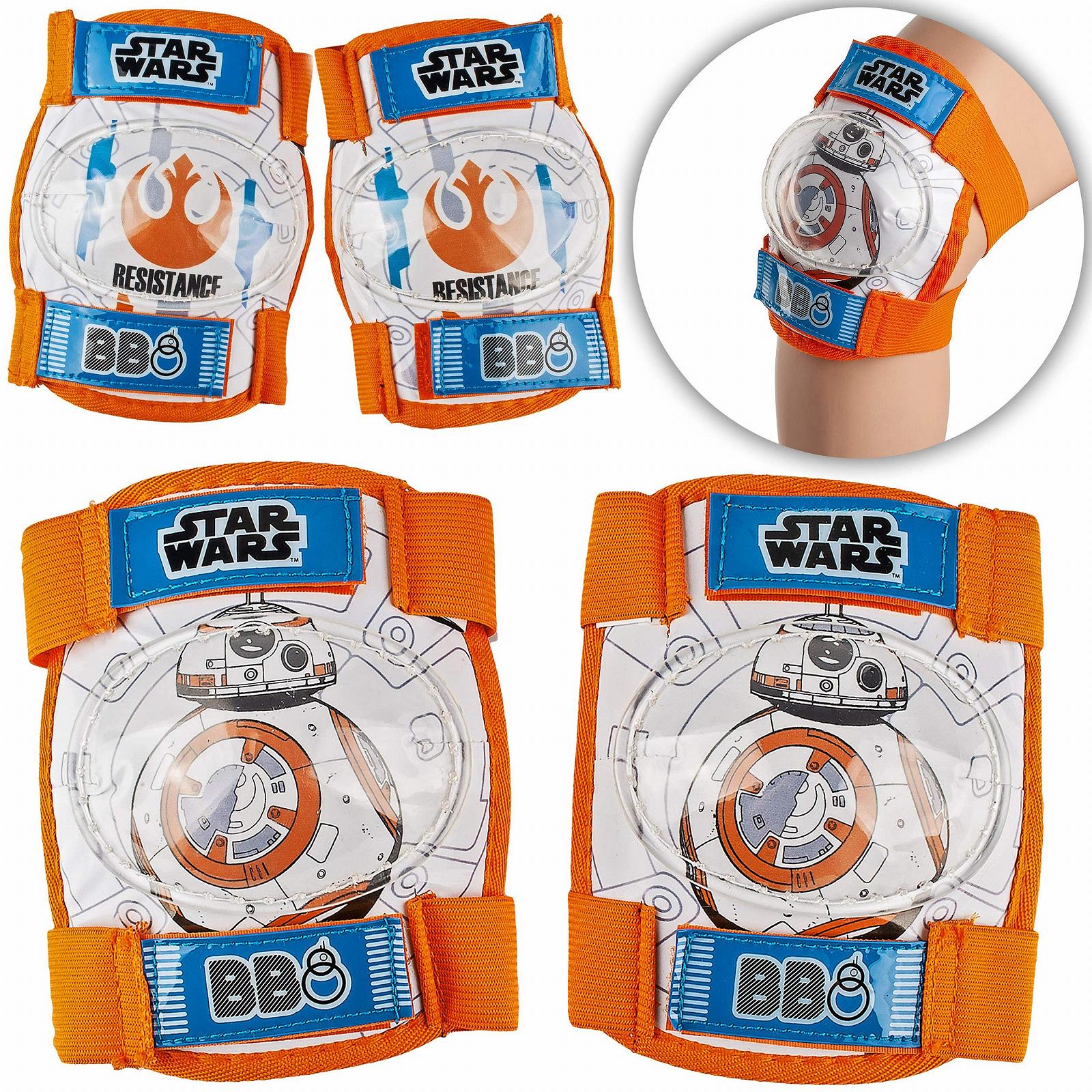 Комплект защиты Star Wars, шлем, перчатки, наколенники и налокотники, размер 52-56, фото №6