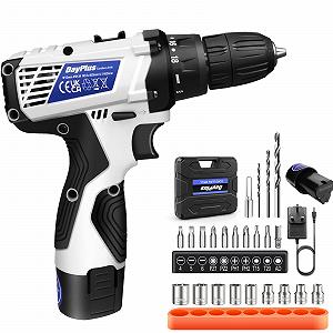 Аккумуляторная отвертка Set 16.8 V Белый - Фото 1