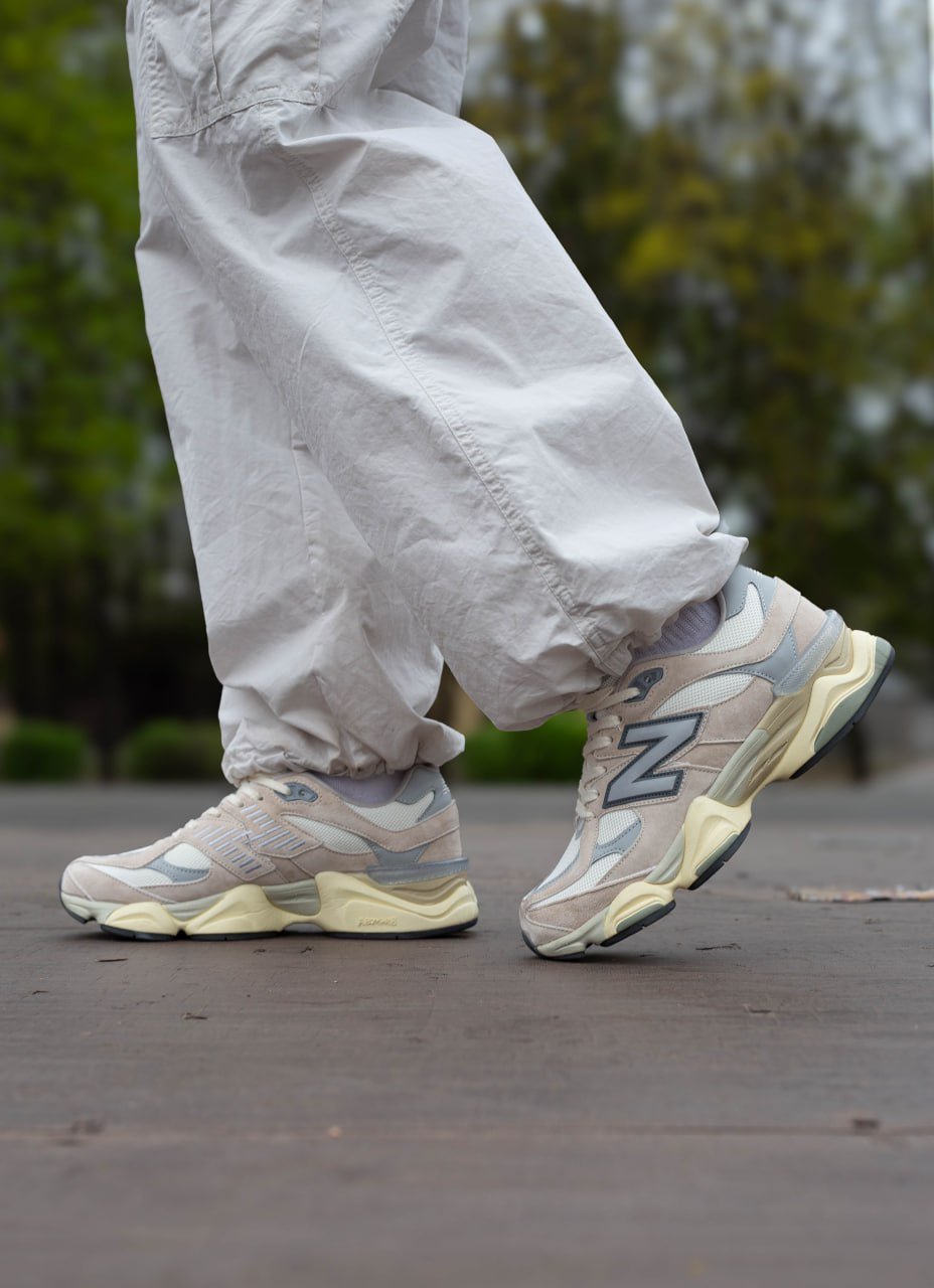 Чоловічі кросівки New Balance 9060 Beige White 45, фото №2