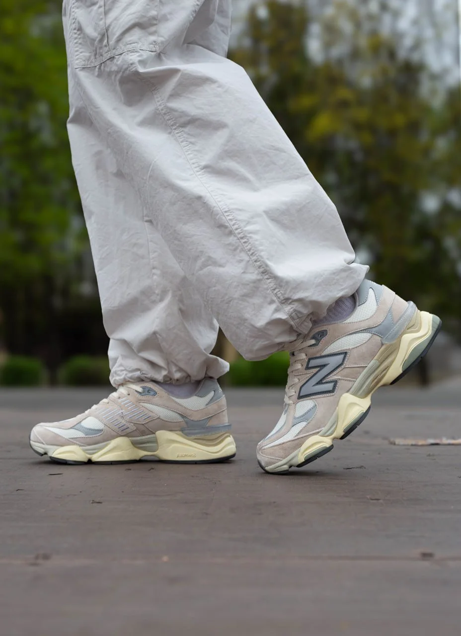 Чоловічі кросівки New Balance 9060 Beige White 41, фото №6