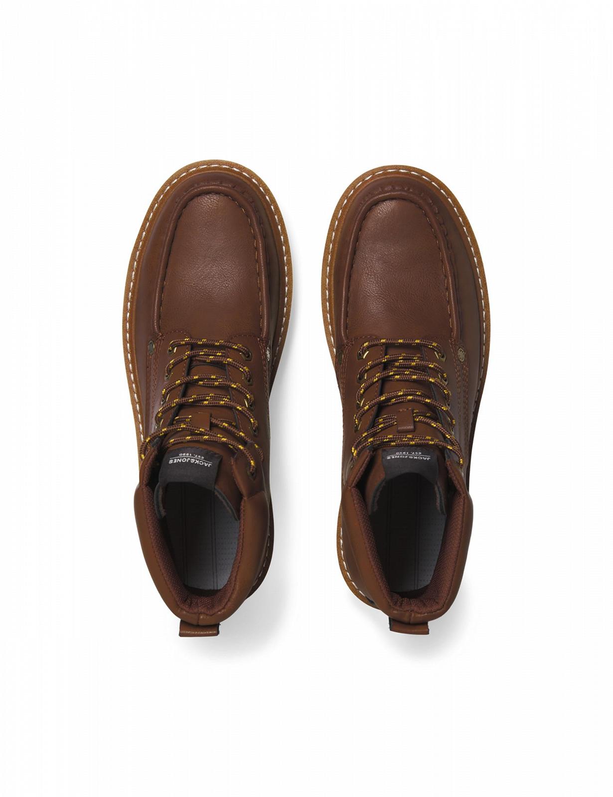 Чоловічі черевики JACK & JONES Jfwarchway PU Moc на шнурівці, фото №2