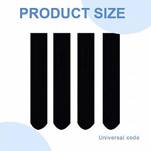 Чулки AYV 2 пары, Поддерживающие чулки, Женские чулки, Компрессионные чулки, Летние компрессионные чулки, черный цвет synthetic.ua - Фото 1