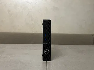 Мощный мини-ПК Dell OptiPlex 3080 Micro, i5-10600T, 16 ГБ DDR4, 256 ГБ SSD + 500 ГБ HDD, Wi-Fi - Фото 1