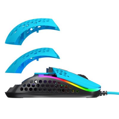 Мышка Xtrfy M42 RGB Miami Blue (XG-M42-RGB-BLUE), фото №8 Мышка Xtrfy M42 RGB Miami Blue (XG-M42-RGB-BLUE), фото №8