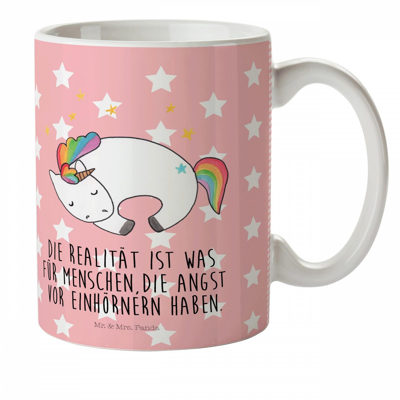 Кухоль Дитячий Mr. & Mrs. Panda Unicorn Night Пластиковий 300 мл, фото №1