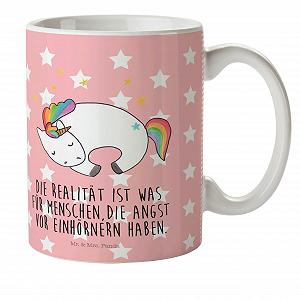 Кружка Детская Mr. & Mrs. Panda Unicorn Night Пластиковая 300 мл - Фото 1