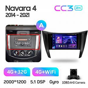 Штатная магнитола Teyes CC3 2K 4+64 Gb Nissan Navara D23 IV 4 2014-2021 A 9 synthetic.ua - Фото 1