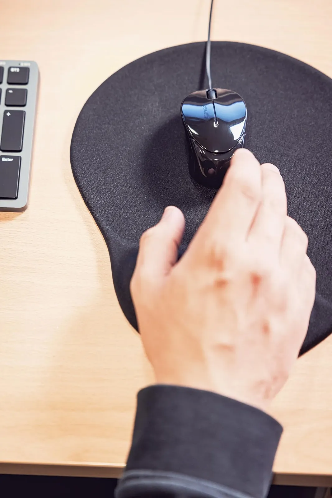 Мышь проводная Speedlink Beenie USB Мобильная Черный, фото №2