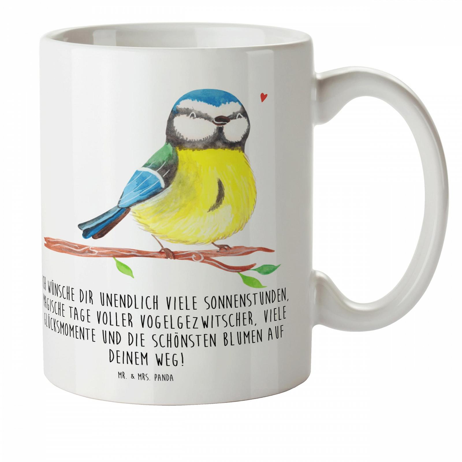 Дитяча Кружка Mr. & Mrs. Panda Синиця - Великодні Подарунки, фото №1