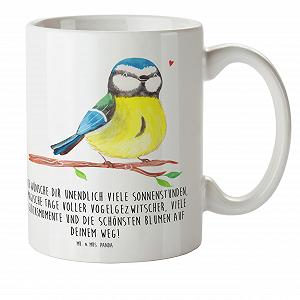 Дитяча Кружка Mr. & Mrs. Panda Синиця - Великодні Подарунки - Фото 1