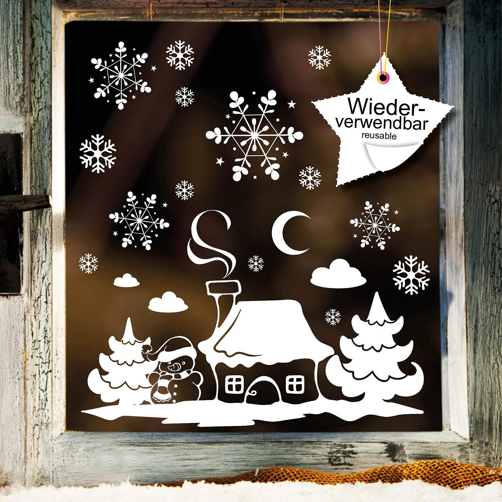 Набори багаторазових наклейок на вікна Wall Tattoo Loft, фото №4