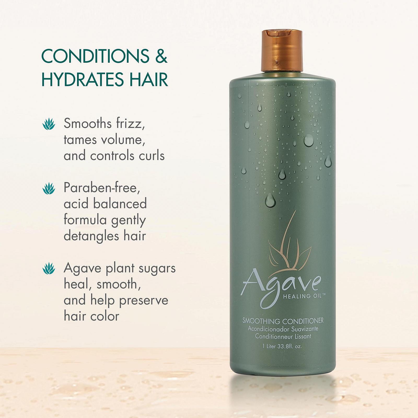 Кондиціонер Bio Ionic Agave Healing Oil Smoothing 33.8 oz, фото №3