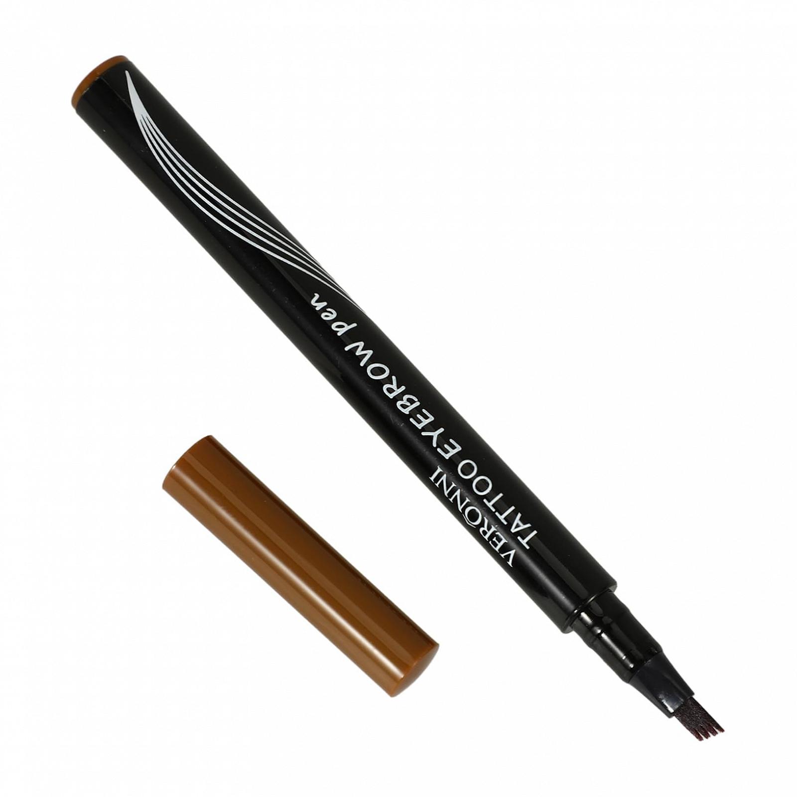 Косметика Beaupretty 5 штук Вилка для бровей четыре зубчика водостойкий женский макияж, фото №3