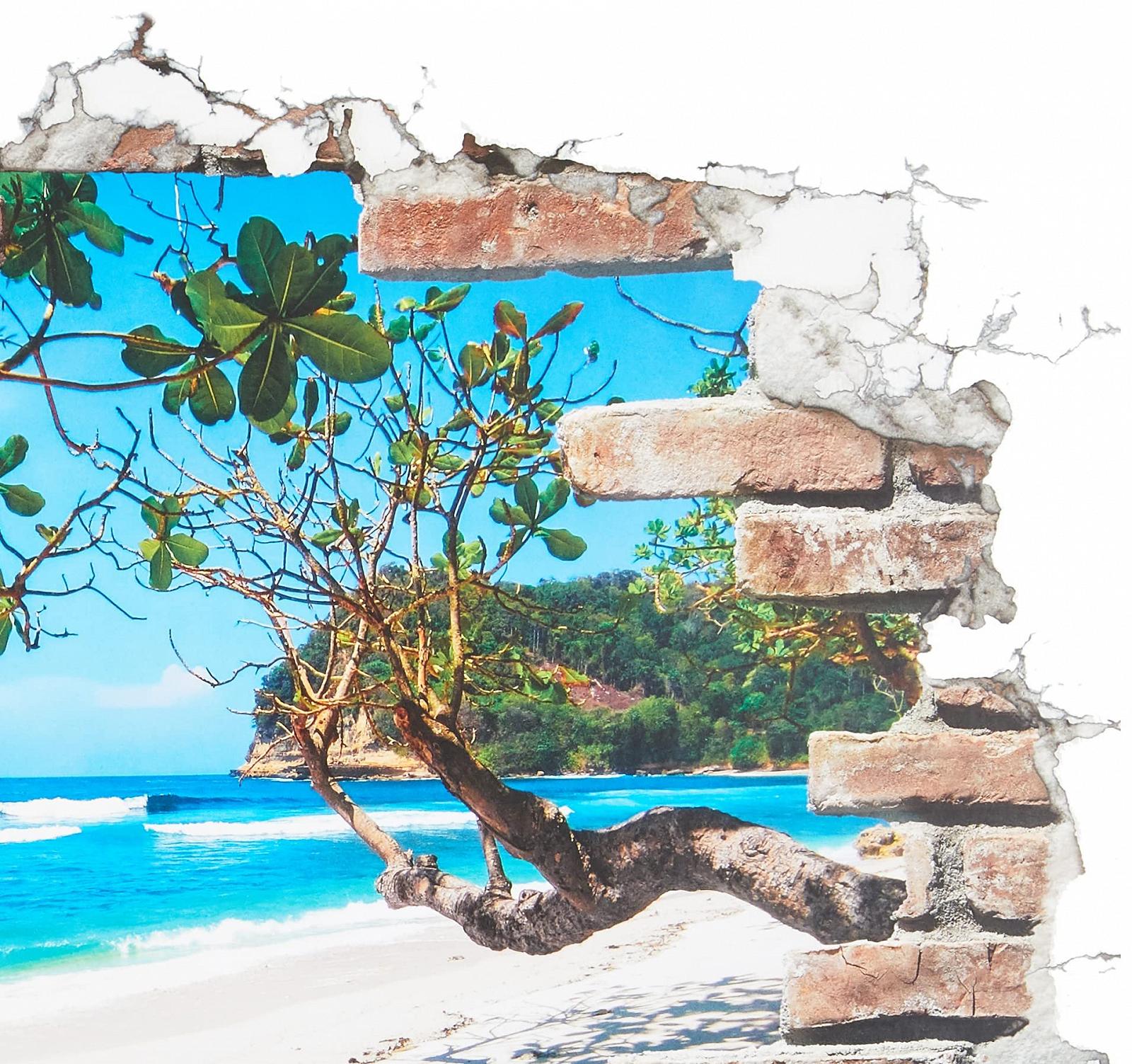 Декоративная наклейка Komar 17054H Break Out 50 x 70 см Мультиколор, фото №4