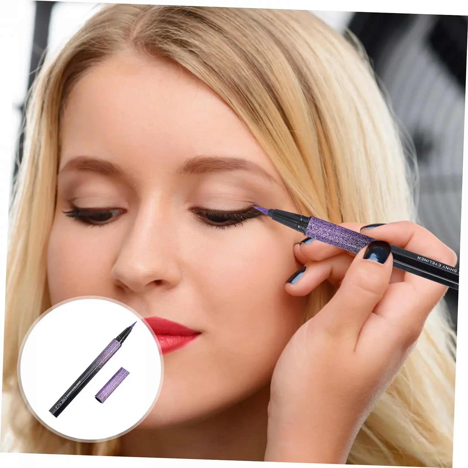 Підводка Angoily Перламутрова Фіолетовий, фото №7 Підводка Angoily Перламутрова Фіолетовий, фото №7