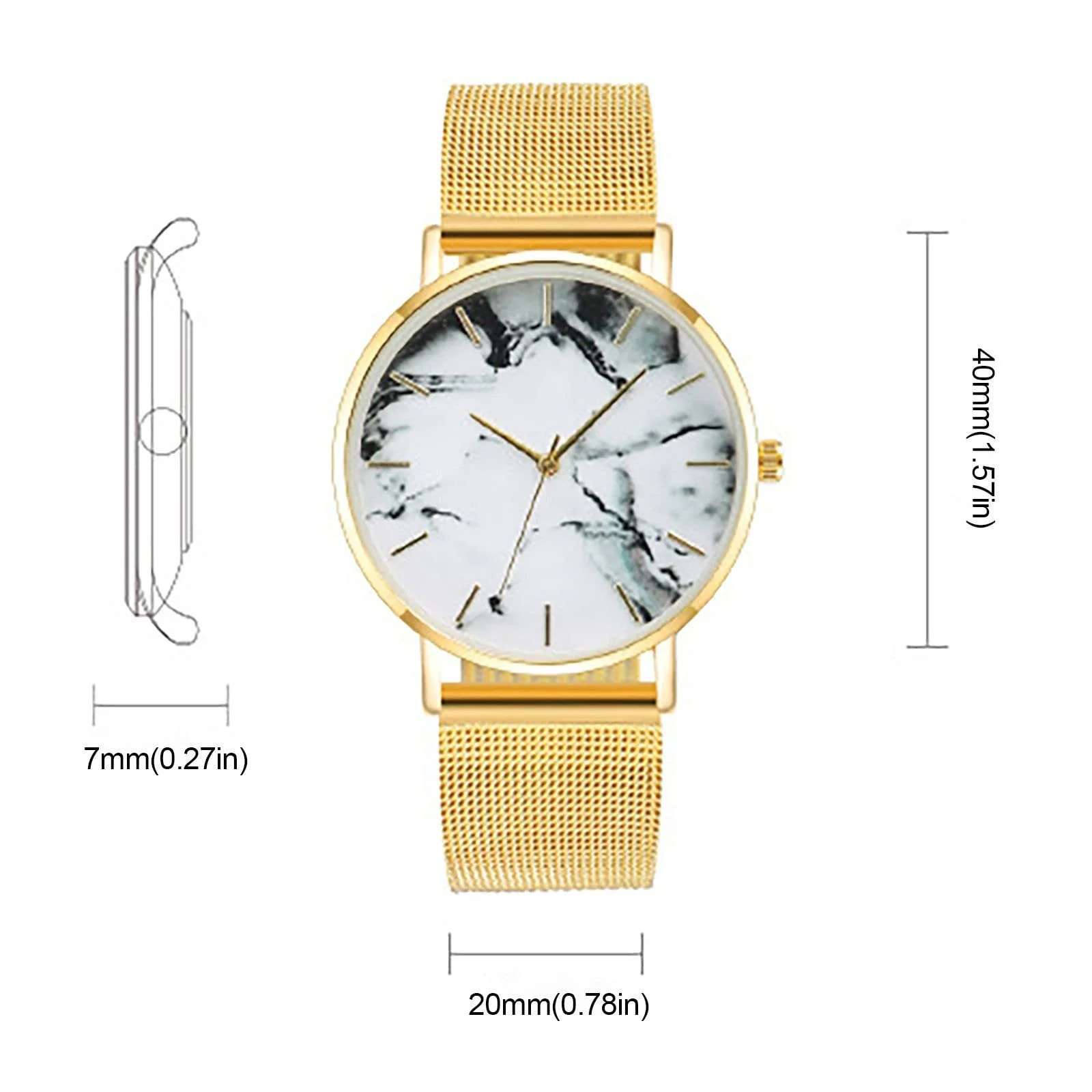 Чоловічий Годинник Кварцовий Аналоговий Календар Generisch, фото №5