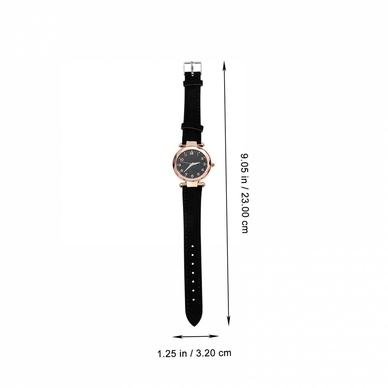 Цифровий годинник LIFKOME Кварцовий Жіночий Годинник Чорний, фото №3 Цифровий годинник LIFKOME Кварцовий Жіночий Годинник Чорний, фото №3