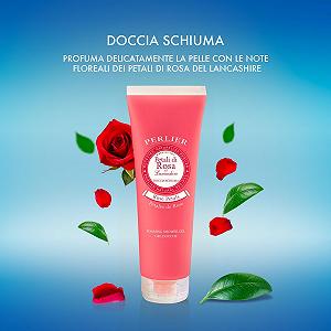 Піна для душу Perlier Rose Petals парфумована 250 мл туба synthetic.ua - Фото 1