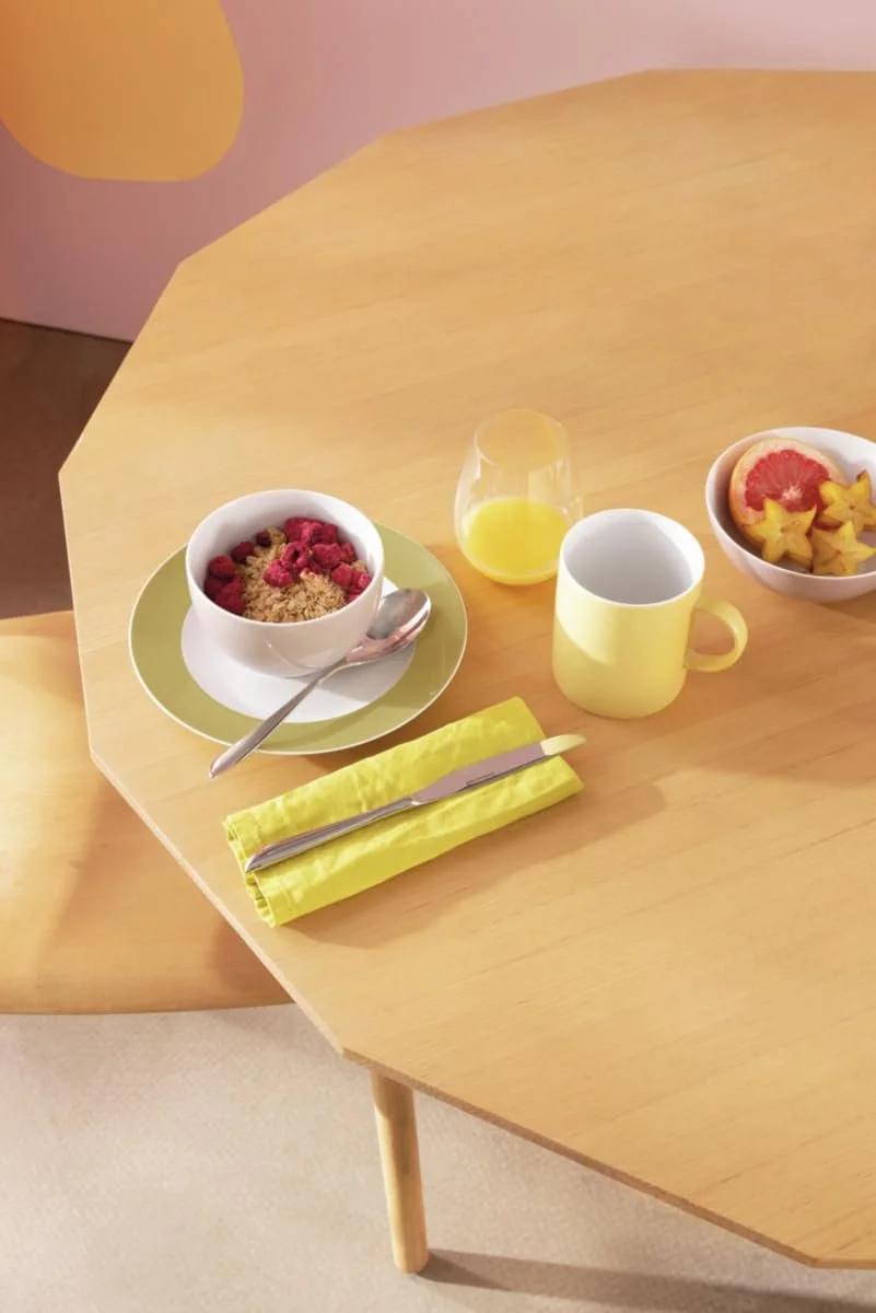 Миска для хлопьев Желтый 12 см, фото №5