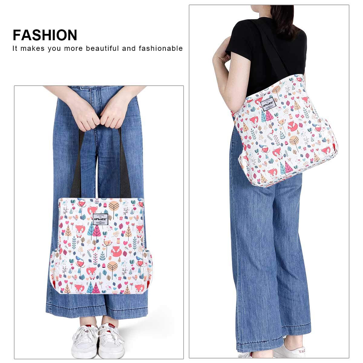 Сумка Hawee жіноча з блискавкою Fox, фото №7