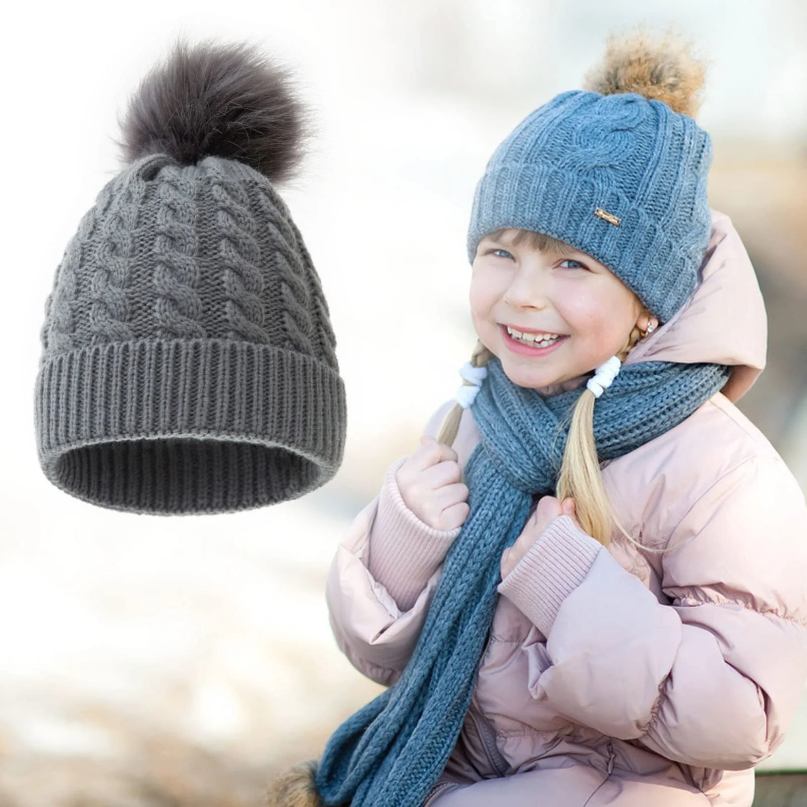 Шапка-біні Amxleh для малюків, бавовняна підкладка, фото №5 Шапка-біні Amxleh для малюків, бавовняна підкладка, фото №5