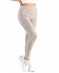Леггинсы FUTURO FASHION Женские, с высокой посадкой, контроль живота, боковая полоска, эластичные, облегающие, непрозрачные,Для повседневной носки, спорта, йоги, тренировок FS767 - Фото 1