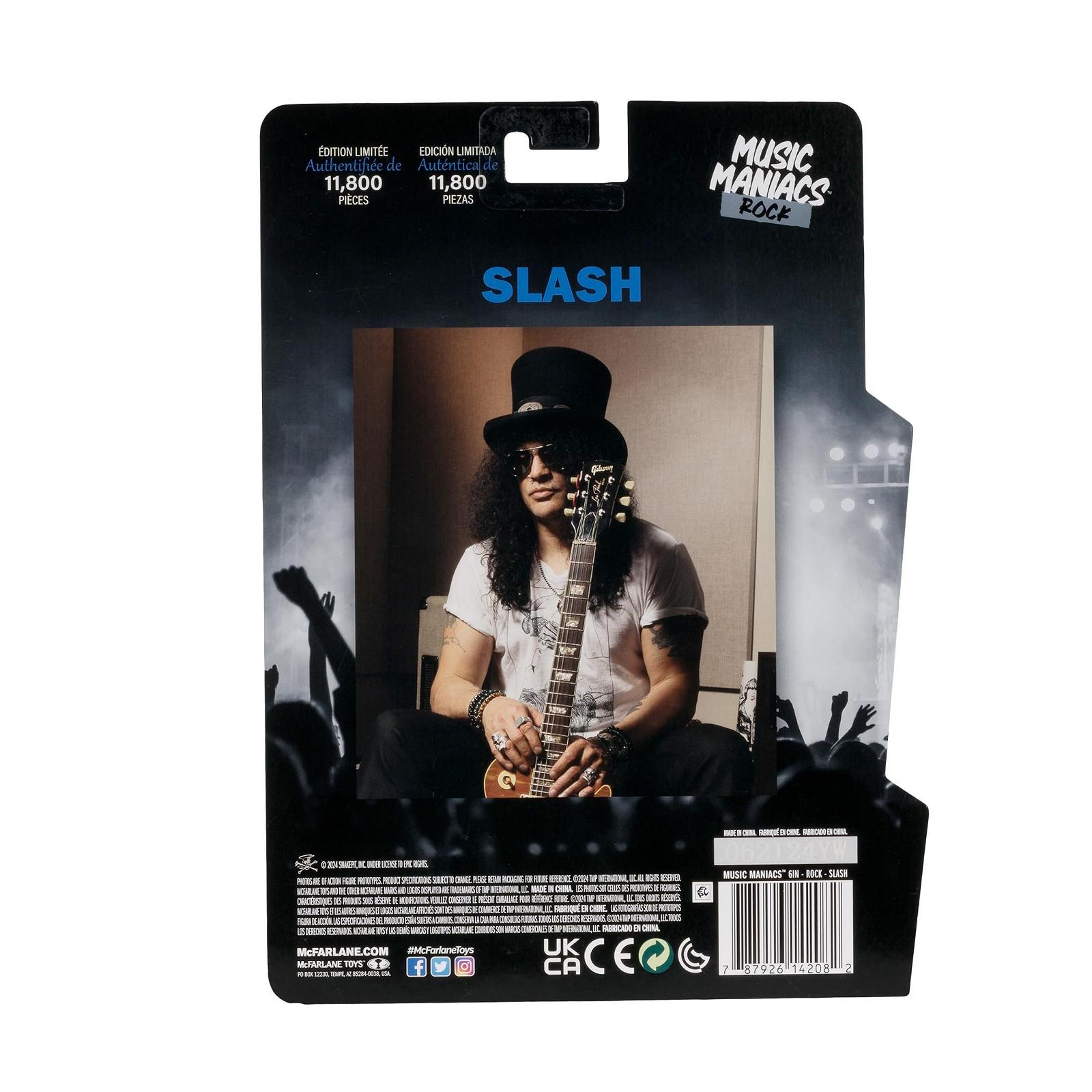 Фигурка McFarlane Toys Music Maniacs Rock Slash 15,24 см, фото №9