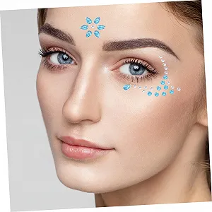 Наклейки зі стразами MERRYHAPY 8 аркушів synthetic.ua - Фото 1