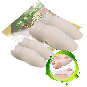 Роздільник для пальців ніг SLIM FEET PRO 2 пари Hallux Valgus для грубої шкіри та роздільники для пальців ніг знеболення - Фото 1