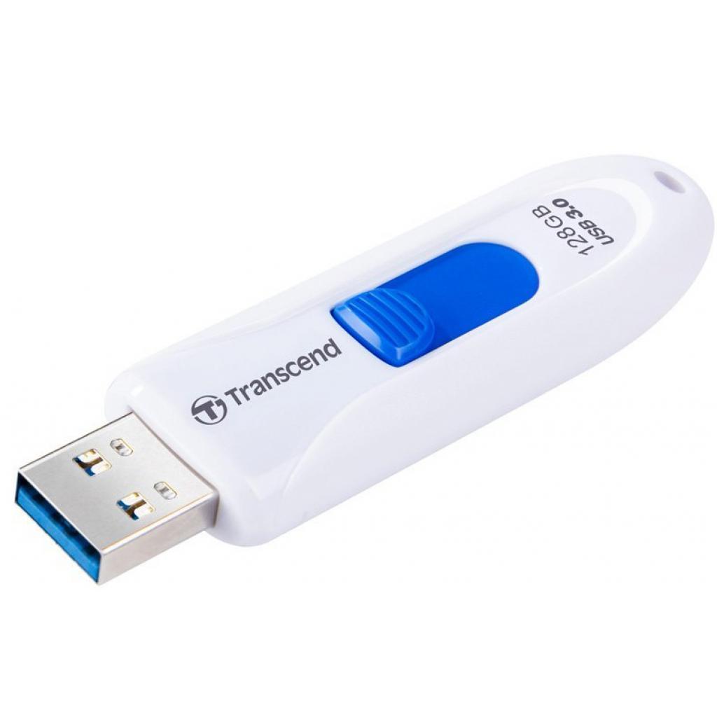 USB флеш-накопитель Transcend JetFlash 790 64GB TS64GJF790W White 6239829, фото №4