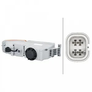 Фара дальнего света HELLA 1NB 354 986-031 для MAN левая synthetic.ua - Фото 1