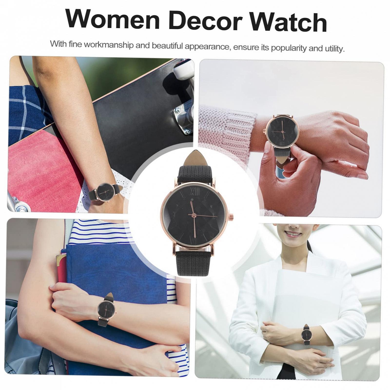 Жіночий Годинник Healvian Аналоговий Ультратонкий Дизайн з Римськими Цифрами, фото №6