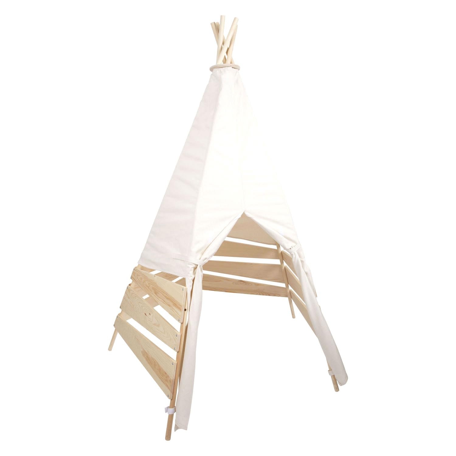 Палатка Типи small foot Outdoor из дерева и ткани, просторная игровая палатка для сада, для детей от 2 лет, 12405, фото №4