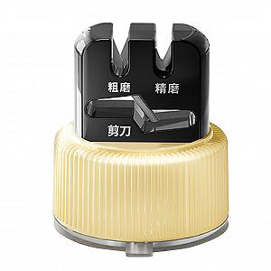 Точило для кухонних ножів портативна з вакуумною присоскою 3-ступенева - Фото 1