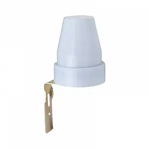 Датчик освещенности Electrum 10A ULS-OS302 IP44 белый D-SL-1421 - Фото 1