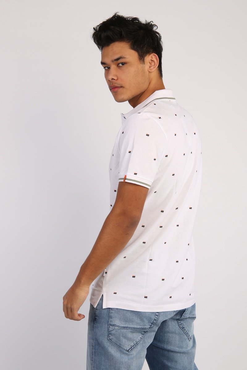 Рубашка-поло Jack&Jones 12185609 XL белая, фото №2