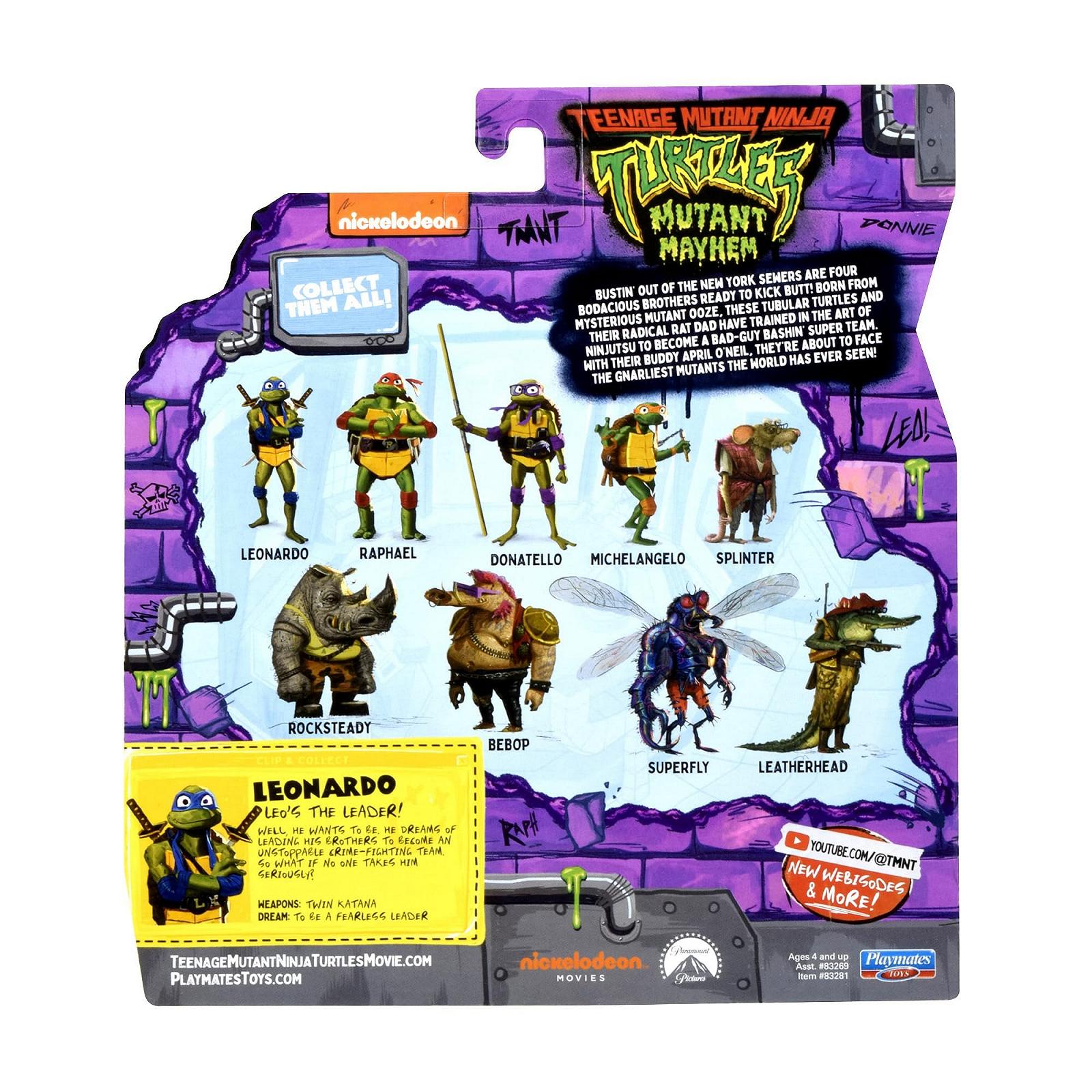 Фігурка Teenage Mutant Ninja Turtles Leonardo Basic, фото №7