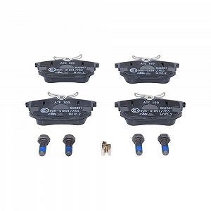 Комплект гальмівних колодок, дискове гальмо ATE 13.0460-2897.2 для MITSUBISHI SMART - Фото 1