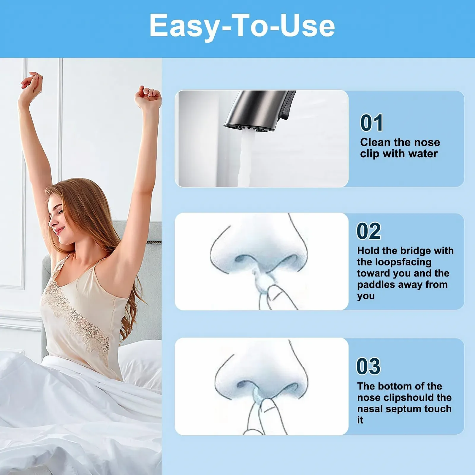 Кліпси проти хропіння (8 шт.), фото №3