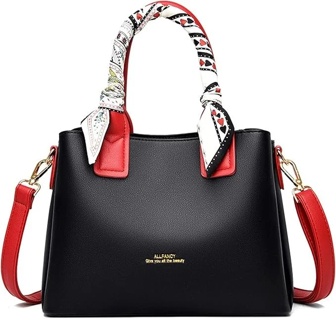 Сумка з верхньою ручкою NICOLE & DORIS, L, чорна, фото №1 Сумка з верхньою ручкою NICOLE & DORIS, L, чорна, фото №1