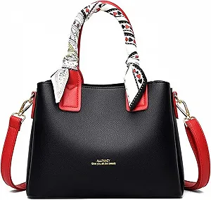 Сумка з верхньою ручкою NICOLE & DORIS, L, чорна - Фото 1