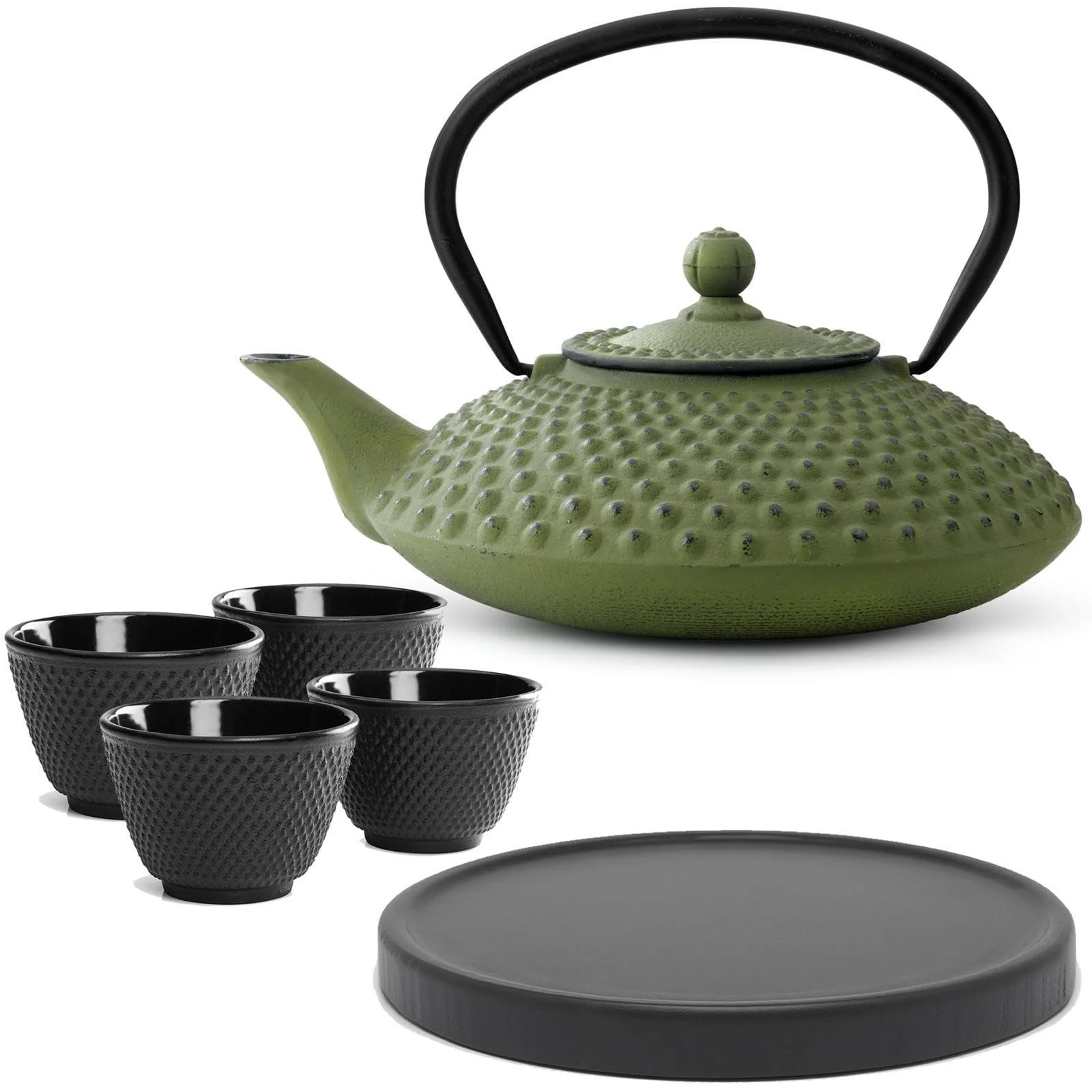 Чайник-заварник Bredemeijer Чавунний Зелений 1250 мл, фото №1