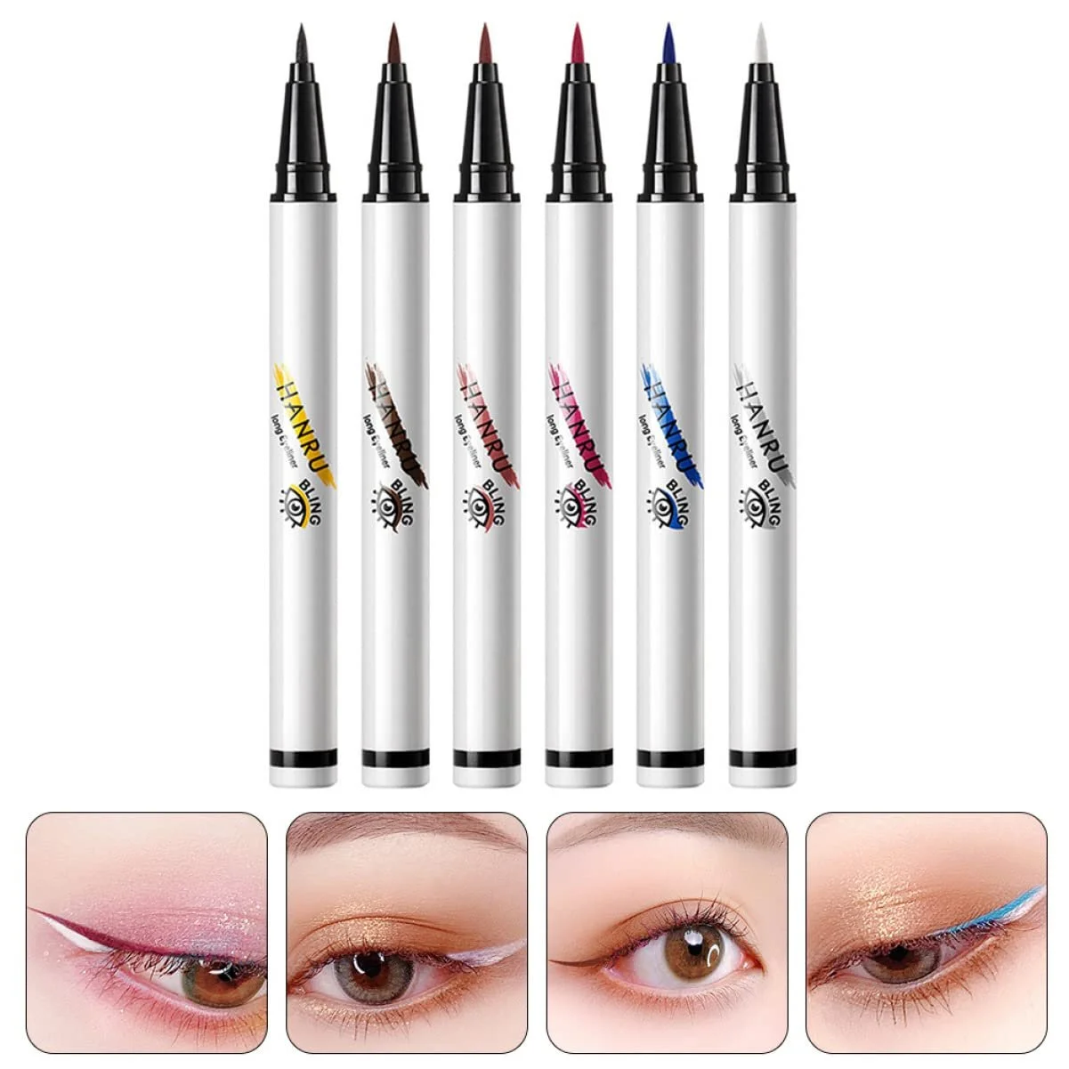 Подводка для глаз ABOOFAN Набор Жидкая, фото №7