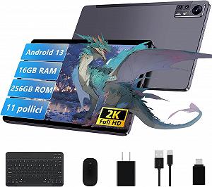 Планшет 11" WUXGA+ Aoswei X800 8+8/256Gb 8 ядер Android 13 8600 mAh Black - Фото 1